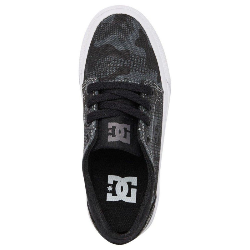 Dětské Skate Boty DC Shoes Trase Černé | JQON-80712