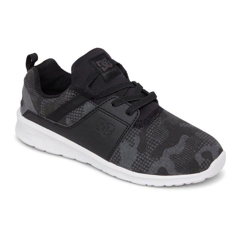 Dětské Sportovní Boty DC Shoes Heathrow Černé | AYFE-72856