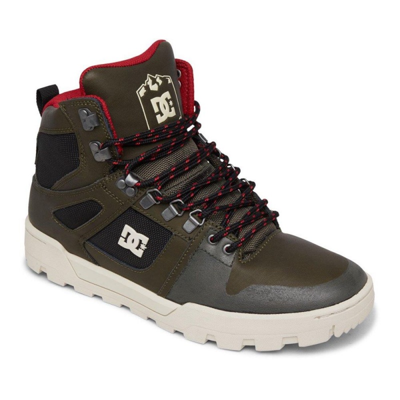 Pánské Boty DC Shoes Pure Zelene Černé | FXOW-24536