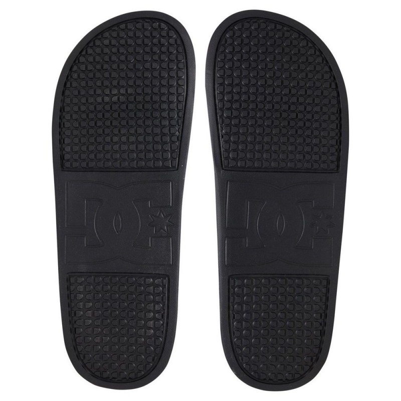 Pánské Sandály DC Shoes Slides Černé Šedé | KIRF-18243