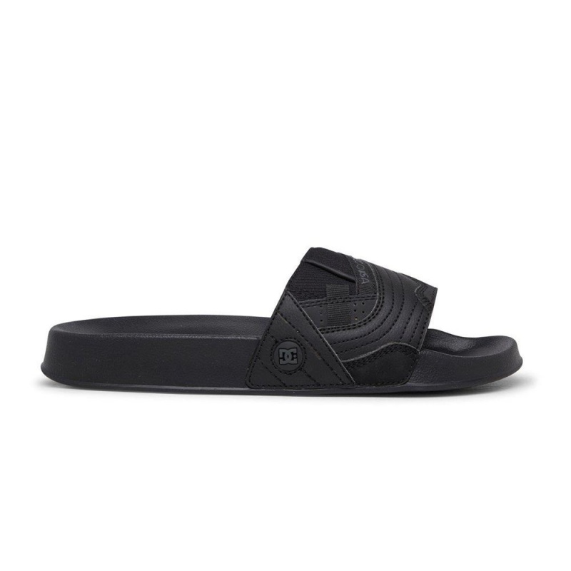 Pánské Sandály DC Shoes Slides Černé Šedé | KIRF-18243