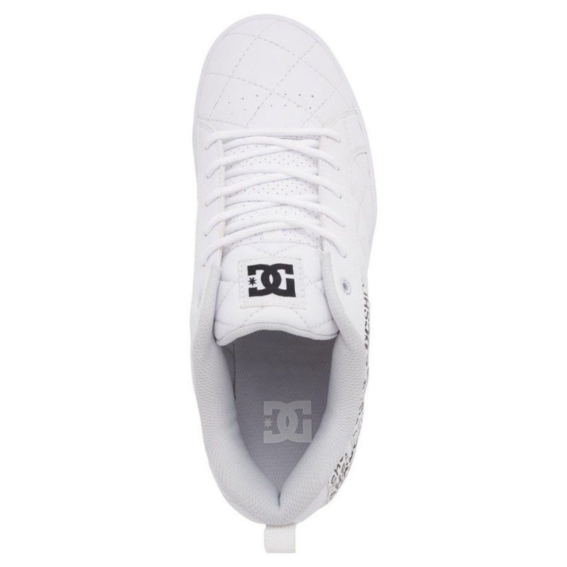 Pánské Skate Boty DC Shoes Alliance Bílé Černé | FAWE-31279