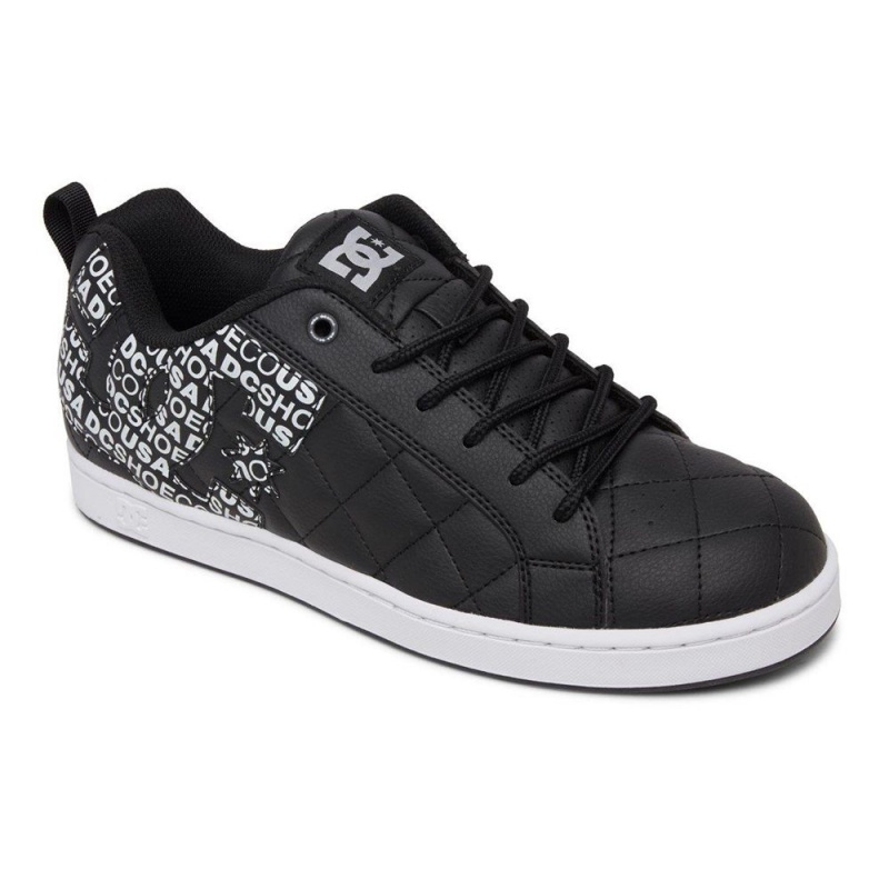 Pánské Skate Boty DC Shoes Alliance Černé Bílé | LIMD-09157