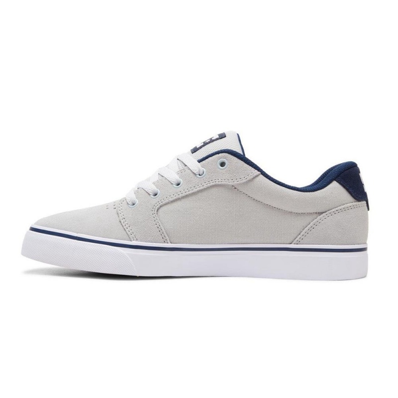 Pánské Skate Boty DC Shoes Anvil Šedé Blankyt | IZOD-83751