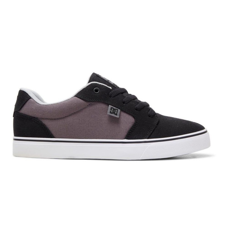 Pánské Skate Boty DC Shoes Anvil Černé Šedé | FUKR-39182