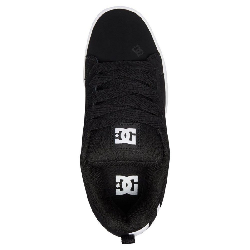 Pánské Skate Boty DC Shoes Court Graffik Černé Bílé | ZDGV-08956