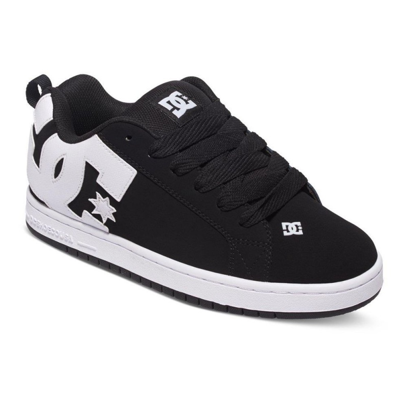 Pánské Skate Boty DC Shoes Court Graffik Černé Bílé | YIEZ-38724