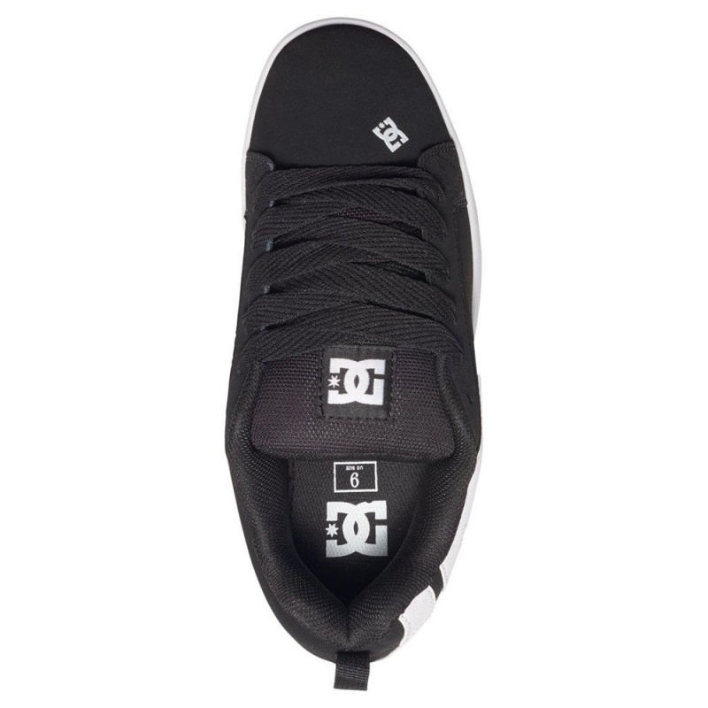 Pánské Skate Boty DC Shoes Court Graffik Černé Bílé | YIEZ-38724