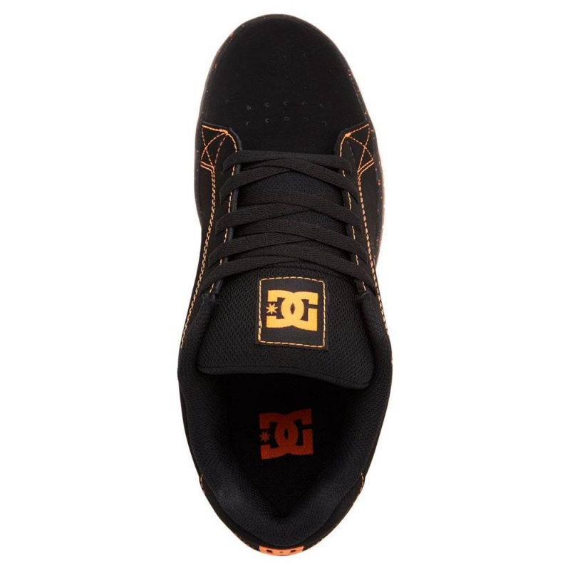 Pánské Skate Boty DC Shoes Gaveler Černé Oranžové | IKEZ-92817