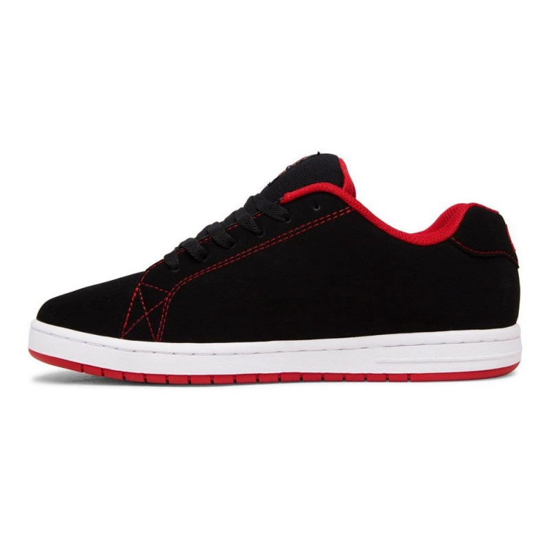 Pánské Skate Boty DC Shoes Gaveler Černé Červené | YXDK-12473