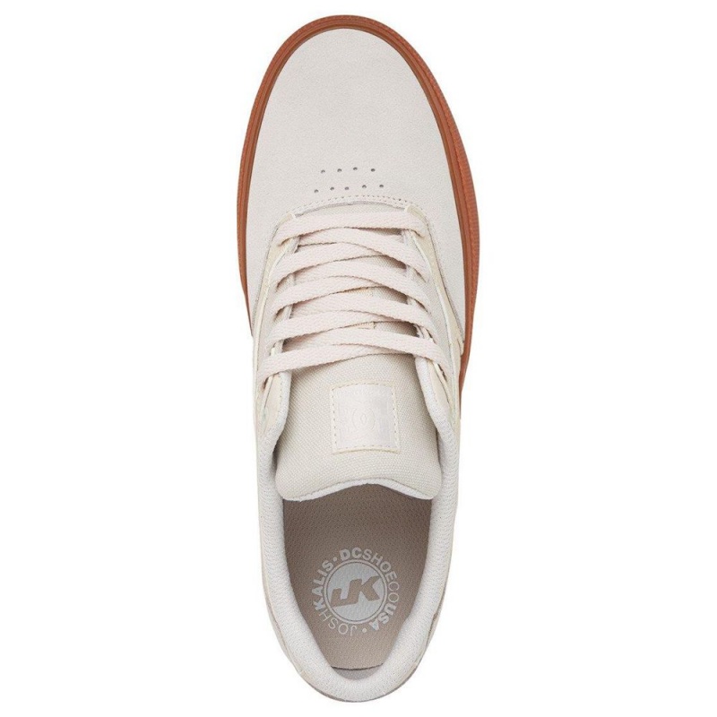 Pánské Skate Boty DC Shoes Kalis Vulc Šedé | YRBM-94203