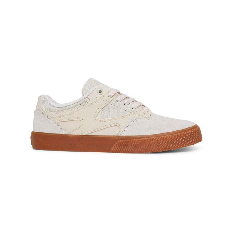 Pánské Skate Boty DC Shoes Kalis Vulc Šedé | YRBM-94203