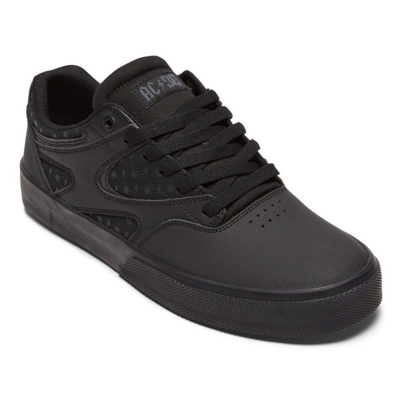 Pánské Skate Boty DC Shoes Kalis Vulc Černé Šedé | MAVY-49352