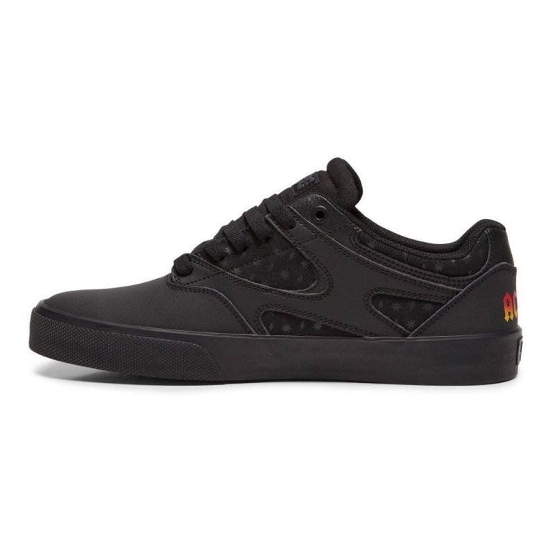 Pánské Skate Boty DC Shoes Kalis Vulc Černé Šedé | MAVY-49352