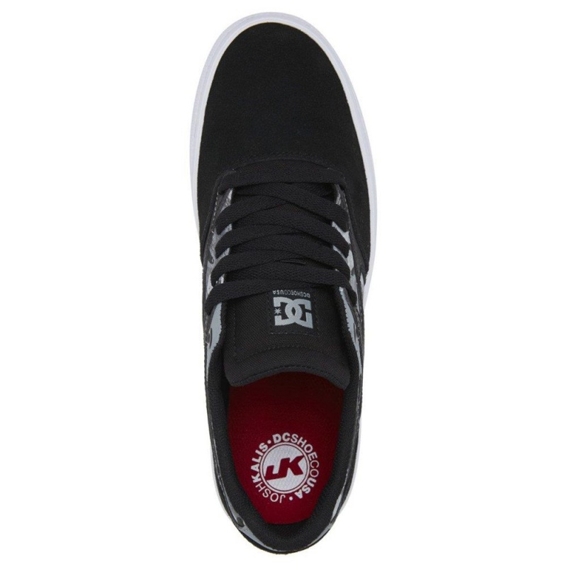 Pánské Skate Boty DC Shoes Kalis Vulc Černé | SHOK-50782