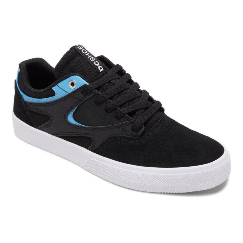 Pánské Skate Boty DC Shoes Kalis Vulc Černé Blankyt | VCOT-81542