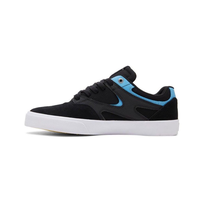 Pánské Skate Boty DC Shoes Kalis Vulc Černé Blankyt | VCOT-81542