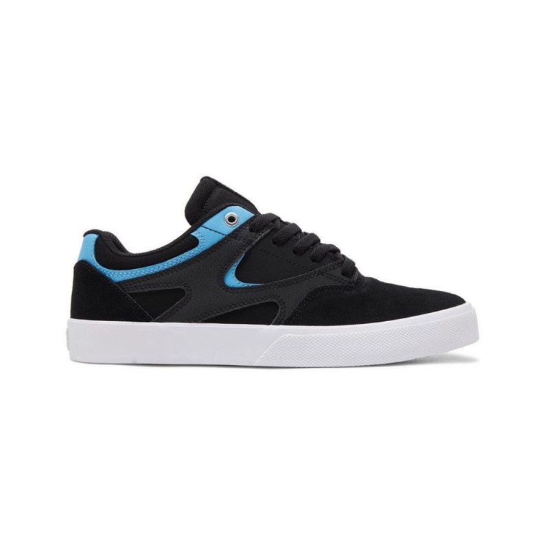 Pánské Skate Boty DC Shoes Kalis Vulc Černé Blankyt | VCOT-81542