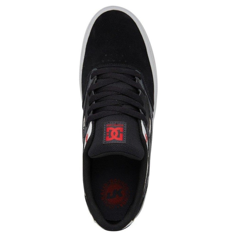 Pánské Skate Boty DC Shoes Kalis Vulc Černé Šedé | QBZL-34589