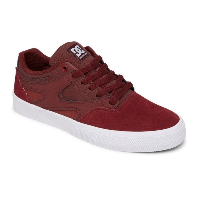 Pánské Skate Boty DC Shoes Kalis Vulc Červené | AHNM-18257