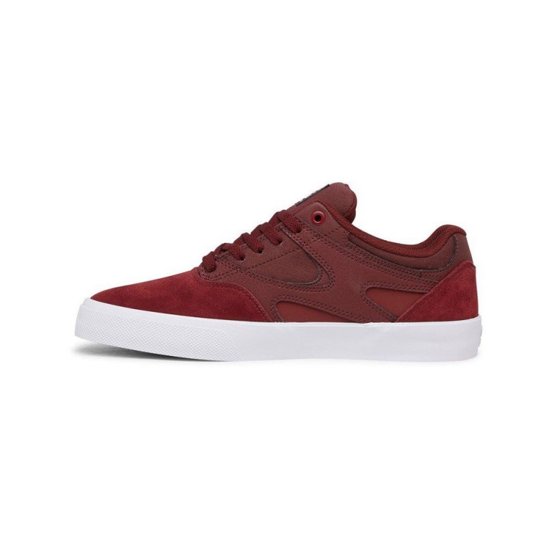 Pánské Skate Boty DC Shoes Kalis Vulc Červené | AHNM-18257