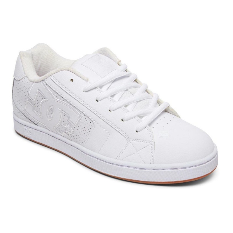 Pánské Skate Boty DC Shoes Net Bílé | SGRU-79526