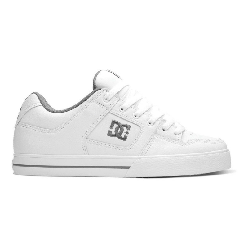 Pánské Skate Boty DC Shoes Pure Bílé Šedé | PYDO-75904