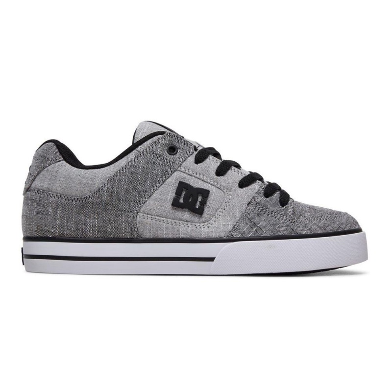 Pánské Skate Boty DC Shoes Pure Šedé Černé | GBIK-06928