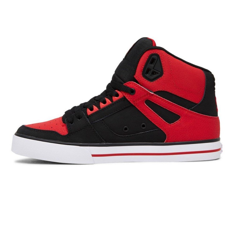 Pánské Skate Boty DC Shoes Pure Červené Černé | GBCQ-50193