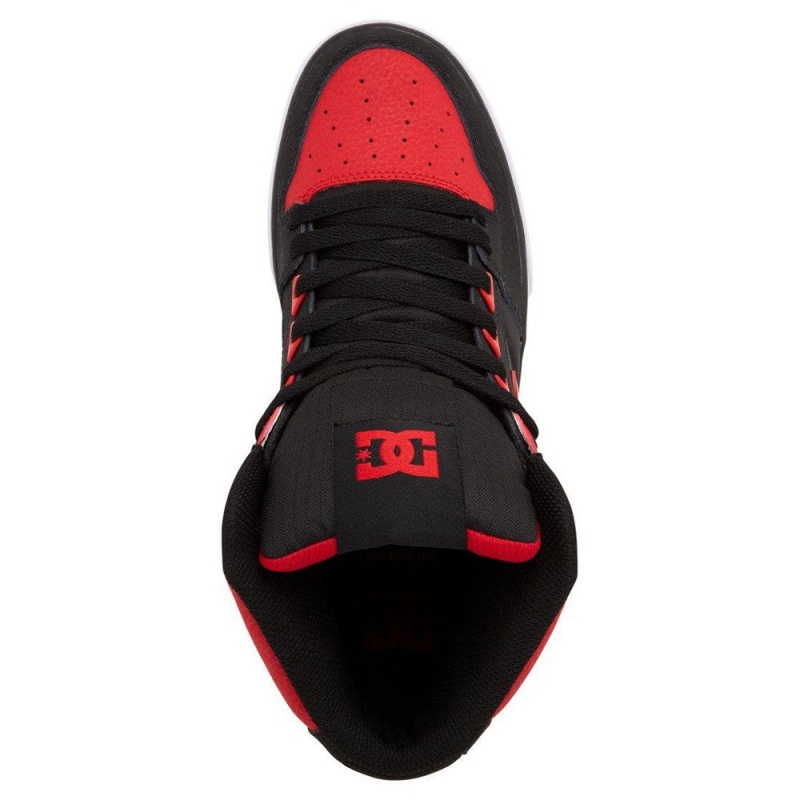 Pánské Skate Boty DC Shoes Pure Červené Černé | GBCQ-50193