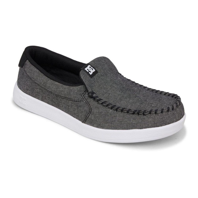 Pánské Skate Boty DC Shoes Villain Šedé | LWYO-91463