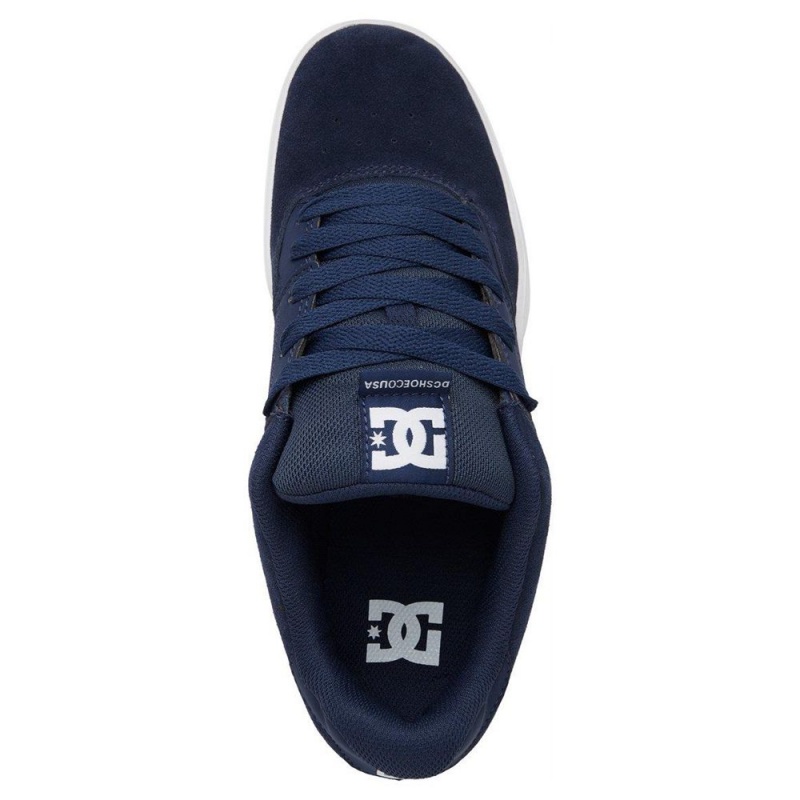 Pánské Sportovní Boty DC Shoes Central Tmavě Blankyt Bílé | UJZF-97346