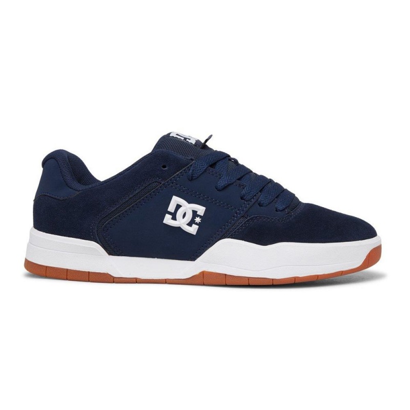 Pánské Sportovní Boty DC Shoes Central Tmavě Blankyt Bílé | UJZF-97346