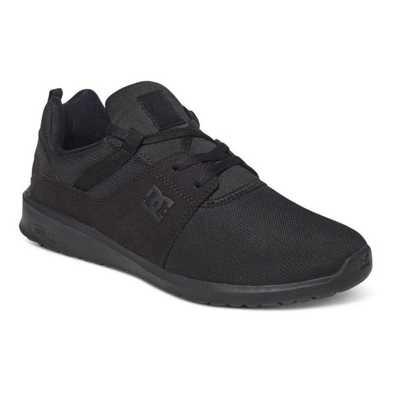 Pánské Sportovní Boty DC Shoes Heathrow Černé | QCFU-82594